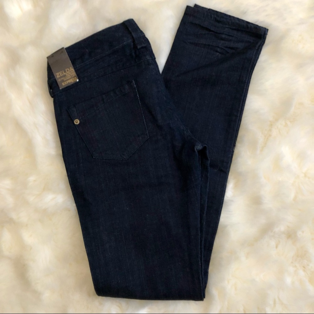 Express Zelda slim fit ultra low rise skinny 0R